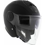 Caberg Motosiklet Kaskı Soho Mat-Siyah Açık Kask - 2XL - Gri