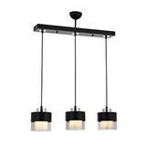 Cabin Modern Avize E27 36w 70x15cm Metal Siyah Avonni-av-4288-3y-bsy Boyalı