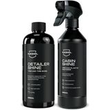 Cabinshine Plastik Parlatıcı ve Detailershine Lastik Parlatıcı Seti