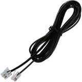 Cable Cable Sabit Hat Telefon Kablosu 2 Metre