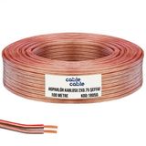 Cable Cable Şeffaf Kordon 2x0.75 cm 100 mt Hoparlör Elektrik ve Ses Kablosu
