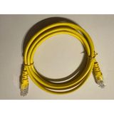 Cable Lan Utp Cat 6E 24Awg Cat6e 1 Metre 1 Sarı Ag Kablosu