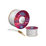 CABLEMASTER Anten Kablosu Rg6/u4 1.02mm 80tel Gold Bakır Alaşım 100mt Erk Yerli