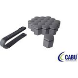Cabu Bıjon Kapagı (Komur Metalık)19X27mm Astra J K Insıgnıa B Zafıra (20 Adet+220644)
