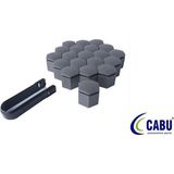 Cabu Mixdepo Bijon Kapaği Kömür Metalik 22X27MM Astra F-G-H. Corsa B-C-D. Vectra A-B.zafira B.omega B 20 Adet 220644