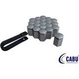 Cabu Mixdepo Bijon Kapaği Metalik Gri 17X32MM Astra F-G-H. Corsa B-C-D.vectra A-B. Zafira B.omega B 20 Adet 220644