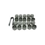 CABU Opel Insignia A Bijon Kapağı Seti Kömür Metalik 22x21mm (20 Adet)