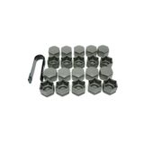CABU Opel Insignia A Bijon Kapağı Seti Kömür Metalik 22x21mm (20 Adet)