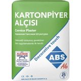 Çabuk Donan Alçı Kartonpiyer Alçı 1 kg - Pürüzsüz Yüzey - Beyaz - 1 Adet