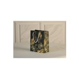 ÇABUKLAR Eczane/Hediyelik & Alışveriş Karton Çanta Körüklü Palmiye (20X10X23,5 CM) - 1 Adet