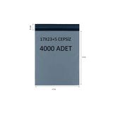 CAC PLASTİK 17x23+5 CEPSİZ KARGO POŞETİ 4000 ADET