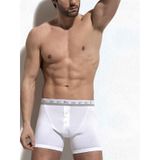 Cacharel 1313 Beyaz Düğmeli Boxer