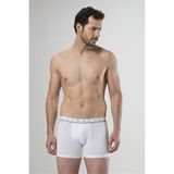 Cacharel 1315 Beyaz S Uzun Paçalı Torbalı Bel Lastikli Erkek Boxer