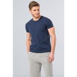 Cacharel 1331 O Yaka Kısa Kollu Erkek T-Shirt - Indigo - M - İndigo