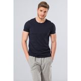 Cacharel 2169 Lacivert Erkek Modal O Yaka Slim Fit T-shirt