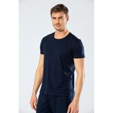 Cacharel 2169 Modal O Yaka Erkek T-Shirt - Lacivert