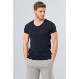 Cacharel 2170 Modal V Yaka Erkek T-Shirt - Lacivert - XXL
