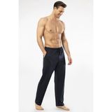 Cacharel % 50 Pamuk % 50 Modal Erkek Tek Alt Pijama - Lacivert