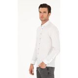 Cacharel 50218082-VR001 Açık Gri Slim Erkek Gömlek