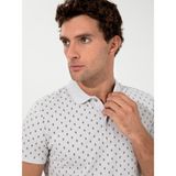 Cacharel Erkek Açık Gri Polo Yaka T-Shirt 50230523-VR001