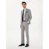 Cacharel Erkek Açık Gri Slim Fit %100 Yün Basic Takım Elbise 50300485-VR001 - 52 - 6 Drop
