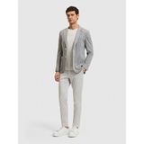 Cacharel Erkek Açık Gri Slim Fit Çizgili Yün Karışımlı Ceket 50284497-VR001 - 56 - 6 Drop