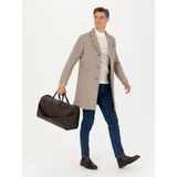 Cacharel Erkek Açık Kahverengi Slim Fit Palto 50259331-VR002 - 52