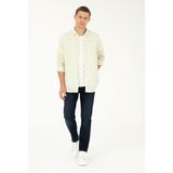 Cacharel Erkek Açık Lacivert Slim Fit Pamuk Karışımlı Jean Pantolon 50294068-VR059 - 30 - 32