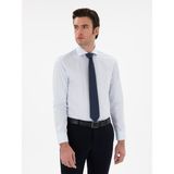 Cacharel Erkek Açık Mavi Slim Fit Italyan Yaka Klasik Gömlek 50305851-VR003 - 43
