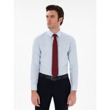 Cacharel Erkek Açık Mavi Slim Fit Pamuklu Oxford Gömlek 50304497-VR003