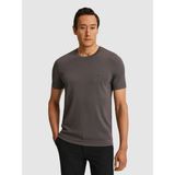 Cacharel Erkek Antrasit Slim Fit Bisiklet Yaka Triko T-Shirt 50323863-VR006