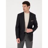 Cacharel Erkek Antrasit Slim Fit Ceket 50276020-VR006 - 6 Drop