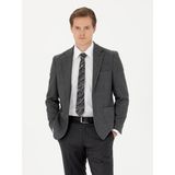 Cacharel Erkek Antrasit Slim Fit Yün Karışımlı Spor Ceket 50270156-VR006 - 4 Drop
