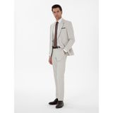Cacharel Erkek Bej Slim Fit Kazayağı Takım Elbise 50306813-VR011 - 52 - 6 Drop