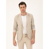 Cacharel Erkek Bej Slim Fit Pamuk Karışımlı Ceket 50285251-VR011 - 56 - 6 Drop