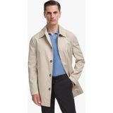 Cacharel Erkek Bej Slim Fit Pamuk Karışımlı Gömlek Yaka Trençkot 50324484-VR011 - 52