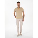 Cacharel Erkek Bej Slim Fit Pamuk Karışımlı Kanvas Pantolon 50298899-VR011 - 32 - 38