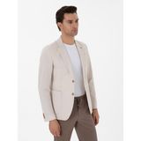 Cacharel Erkek Bej Slim Fit Spor Ceket 50300640-VR011 - 6 Drop - 52