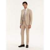 Cacharel Erkek Bej Slim Fit Takım Elbise 50289003-VR011 - 58 - 6 Drop