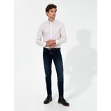 Cacharel Erkek Bej Slim Fit Uzun Kollu Gömlek 50255636-VR011