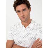 Cacharel Erkek Beyaz Polo Yaka T-Shirt 50230528-VR013