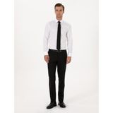 Cacharel Erkek Beyaz Slim Fit %100 Pamuk Klasik Gömlek 50318179-VR013 - 47