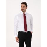 Cacharel Erkek Beyaz Slim Fit %100 Pamuk Klasik Yaka Oxford Gömlek 50318293-VR013 - 38