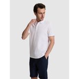 Cacharel Erkek Beyaz Slim Fit Pamuk Karışımlı Polo Yaka T-Shirt 50328350-VR013