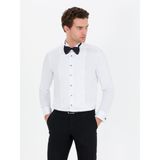 Cacharel Erkek Beyaz Slim Fit Smokin Gömlek 50265358-VR013 - 40