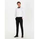 Cacharel Erkek Beyaz Slim Fit Smokin Gömlek 50269231-VR013 - 40