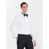 Cacharel Erkek Beyaz Slim Fit Smokin Gömlek 50269446-VR013 - 39