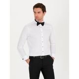 Cacharel Erkek Beyaz Slim Fit Smokin Gömlek 50269833-VR013 - 38