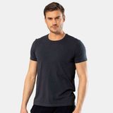Cacharel Erkek Bisiklet Yaka Likrali T-shirt 1331/Olive - XL