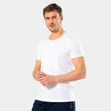 Cacharel Erkek Bisiklet Yaka T-Shirt (Slim Fit) Beyaz M